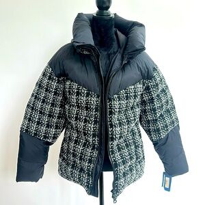 Blanc Noir Irina  boucle puffer